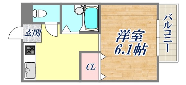 エトワール夙川の物件間取画像